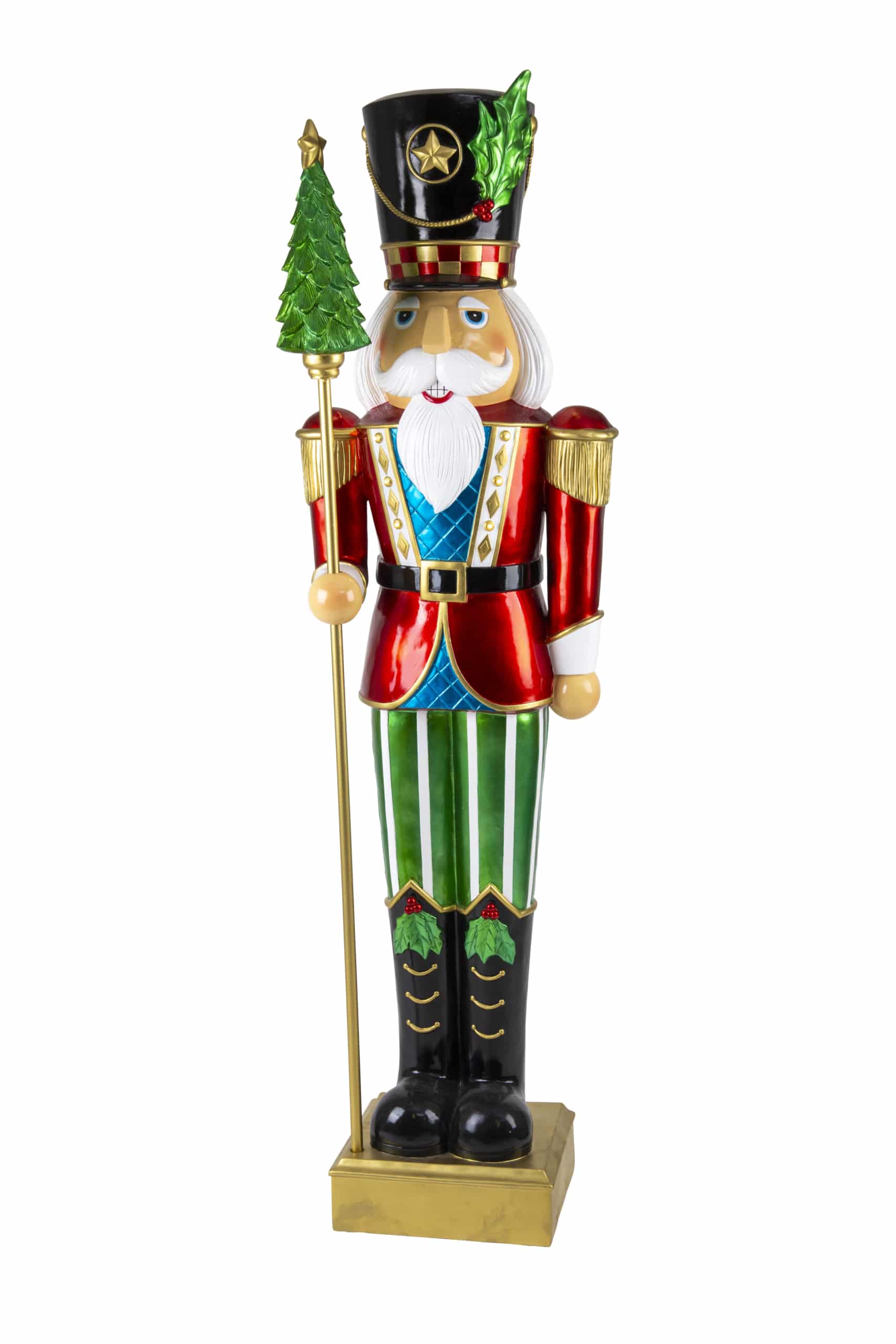 SANTA IN TRAIN. LED LIGHTS & MUSICAL